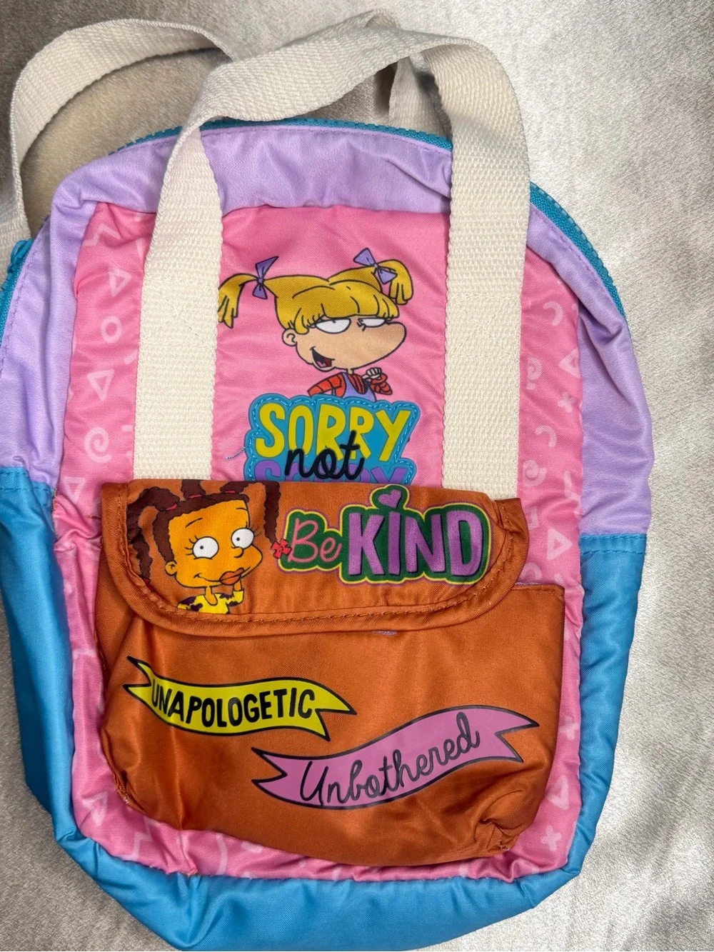 Rugrats Nickelodeon Mini Angelica & Suzie Backpack Viacom International 2022